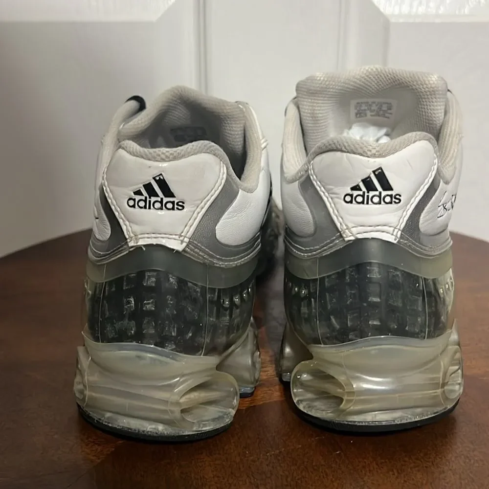 🔥🏈 RARE VINTAGE ADIDAS‎ REGGIE BUSH MICROBOUNCE Men Sz 11.5 RUNNING SHOES NFL